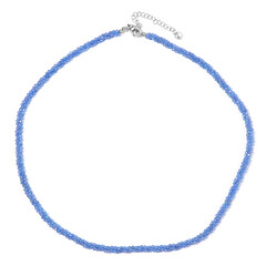 Collier en argent et Onyx bleu