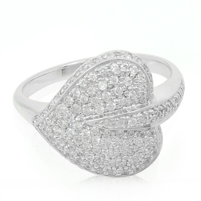 Bague en argent et Zircon