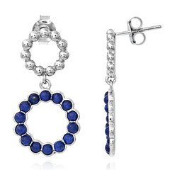Boucles d'oreilles en argent et Lapis-Lazuli