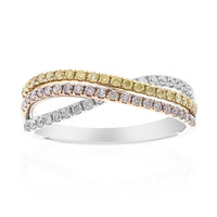 Bague en or et Diamant rose I1 (CIRARI)