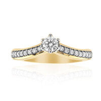 Bague en or et Diamant IF (D)