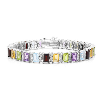 Bracelet en argent et Topaze bleu ciel