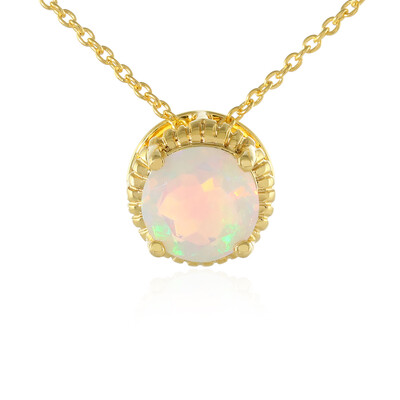 Collier en argent et Opale Welo