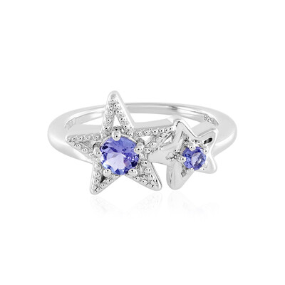 Bague en argent et Tanzanite