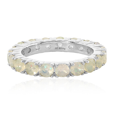Bague en argent et Opale Welo