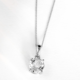 Pendentif en argent et Topaze blanche