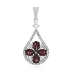 Pendentif en argent et Grenat de Tocantin