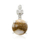 Pendentif en argent et Quartz Dinosaure