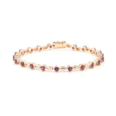 Bracelet en argent et Grenat Rhodolite