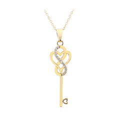 Collier en argent et Zircon