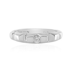 Bague en argent et Diamant I2 (H) (de Melo)
