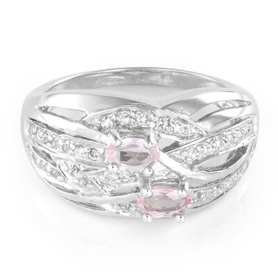 Bague en argent et Topaze impériale de Katlang