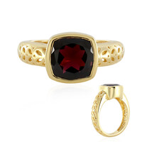 Bague en argent et Grenat Rhodolite