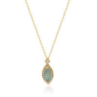 Collier en or et Opale Welo AAA