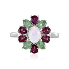 Bague en argent et Opale Welo