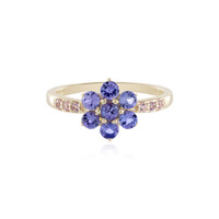 Bague en or et Tanzanite