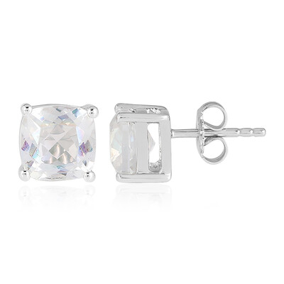 Boucles d'oreilles en argent et Quartz Rayon de Lune