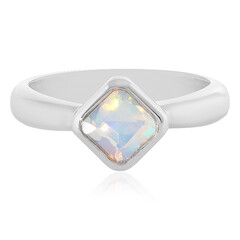 Bague en argent et Opale Welo