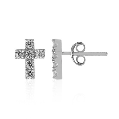 Boucles d'oreilles en argent et Zircon