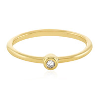 Bague en argent et Diamant I2 (H)