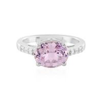 Bague en argent et Kunzite