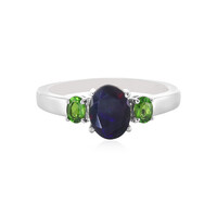 Bague en argent et Opale Mezezo