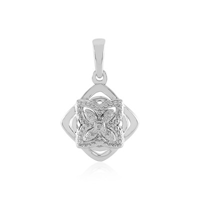 Pendentif en argent et Diamant I2 (I)