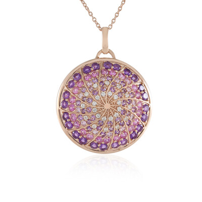 Collier en argent et Améthyste (KM by Juwelo)