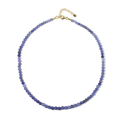 Collier en argent et Tanzanite