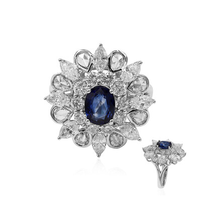 Bague en or et Saphir de Ceylan (CIRARI)