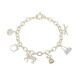 Bracelet en argent et Zircon (Adela Silber)