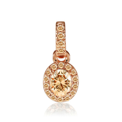 Pendentif en or et Diamant rose de France VS1 d'Argyle (Annette)