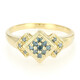 Bague en argent et Diamant fantaisie