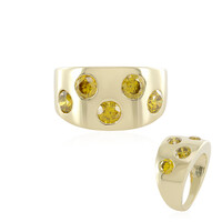 Bague en or et Diamant jaune I2 (de Melo)