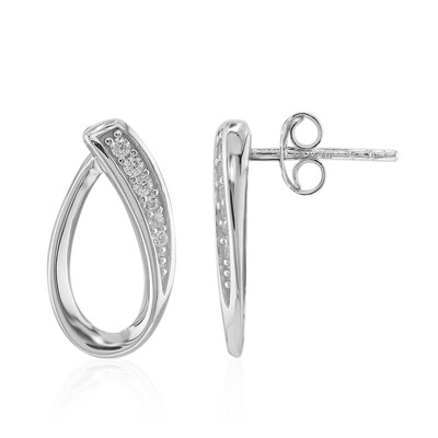 Boucles d'oreilles en argent et Zircon