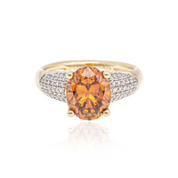 Bague en or et Sphalérite
