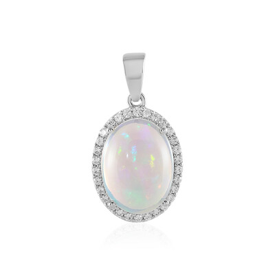 Pendentif en argent et Opale Welo