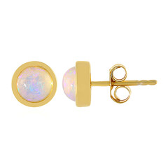 Boucles d'oreilles en argent et Opale Welo