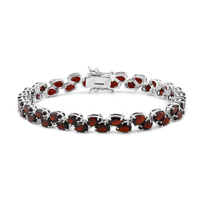 Bracelet en argent et Grenat