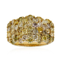 Bague en or et Diamant fancy SI2 (CIRARI)