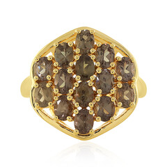 Bague en argent et Grenat à couleur changeante