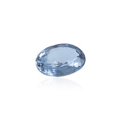  Saphir bleu de Ceylan (gemme et boîte de collection)