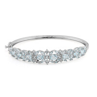 Bracelet en argent et Topaze bleu ciel