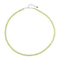 Collier en argent et Péridot