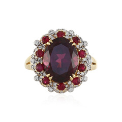 Bague en or et Umbalite AAA (D'vyere)
