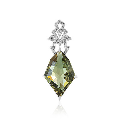 Pendentif en or et Pierre du Soleil de l’Orégon (AMAYANI)