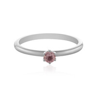 Bague en argent et Morganite