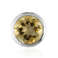 Pendentif en argent et Citrine