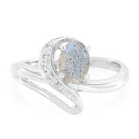 Bague en argent et Labradorite