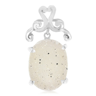 Pendentif en argent et Agate étincelante